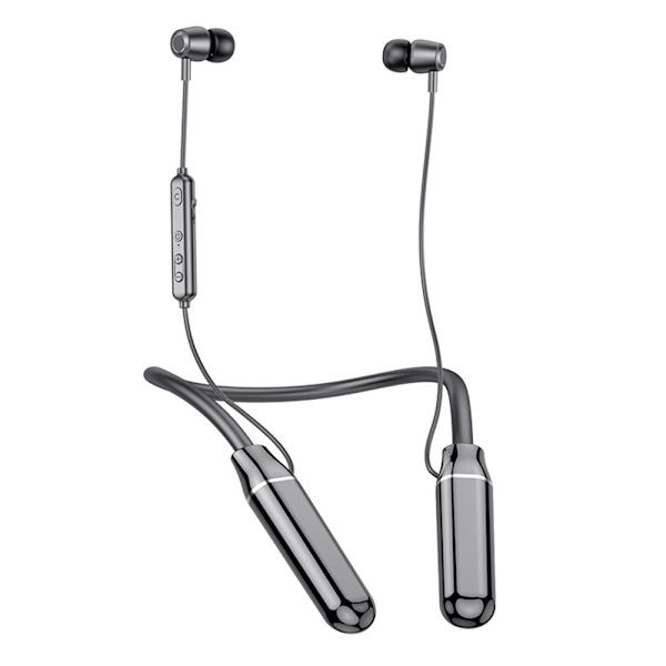 Bluetooth hovedtelefoner med nakkebøjle, Indbygget støjreducerende mikrofon, Trådløst nakkebøjle headset til sport Stereo til Android Vandtæt