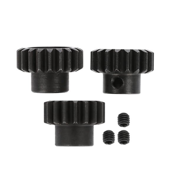 M1 ￠5mm 17T-19TT 20T-22T Metallkugghjulsmotor för 1/8 RC Buggy Truck Car (17T-19T)
