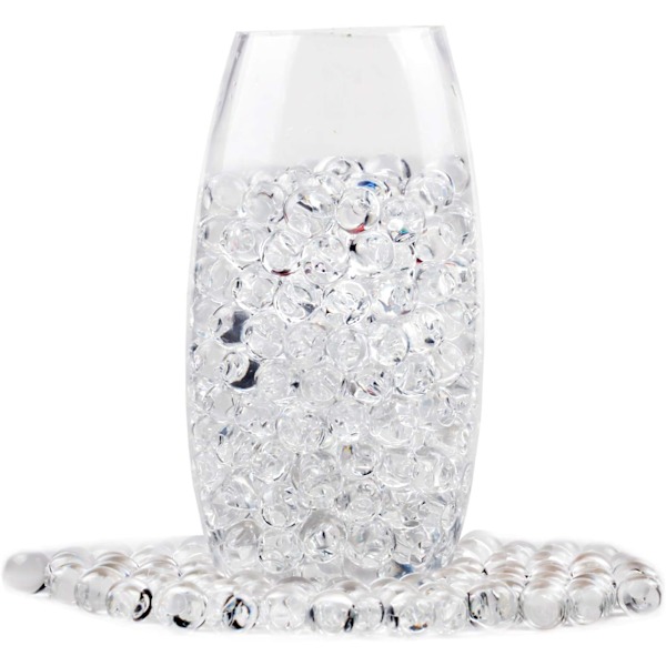 40000 Stk. Transparente Vandperler Vase Fyld Perler Ædelstene Vandgel Perler Jelly Vandperler Regnbueblanding til Bryllup
