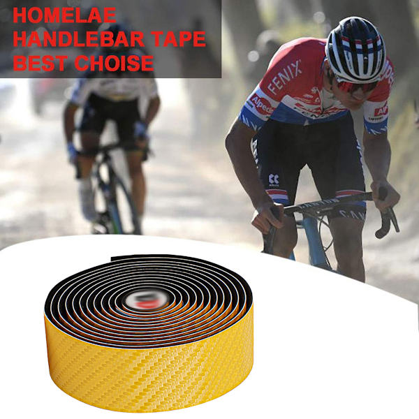 Styretape for sykkel, styretape for landeveissykkel, styreinnpakning 2 ruller med tilbehør, for landeveissykler og sykling
