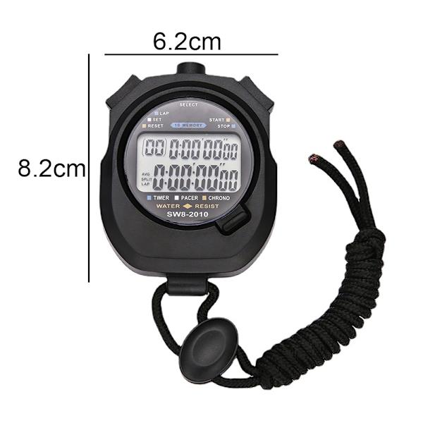 Digital Stoppur Timer - Intervalltimer med stor display