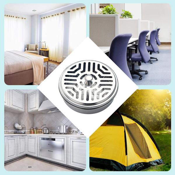 Bärbar myggspiralhållare Myggspiralhållare för utomhus uteplats camping vandring