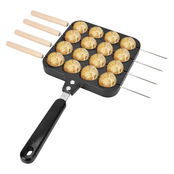 Non-stick blæksprutte grillplade, bageplade, bageform, bakke husholdnings blæksprutte kugleform