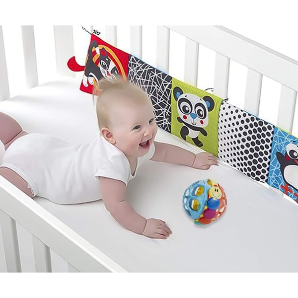 Baby Pedagogisk Kreativ Bøyelig Ball Walker Musikk Bjelle Spedbarn Leke