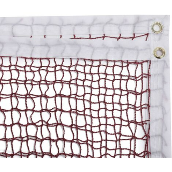 Badmintonnät för inomhus- och utomhusbruk - Nylon - 610 x 76 cm - Röd