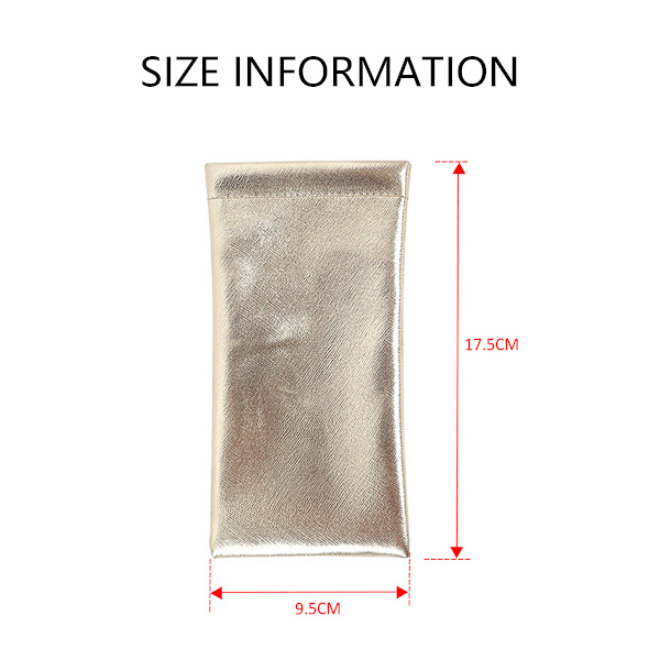 4 st solglasögonfodral glasögonfodral bärbar klämfäste vegansk läder mjukt glasögonfodral repskyddat solglasögonfodral