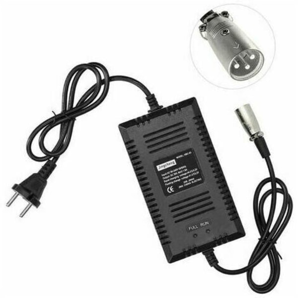 1 stk. oplader - (36V europæisk standard XLR hoved bly-syre batterioplader)