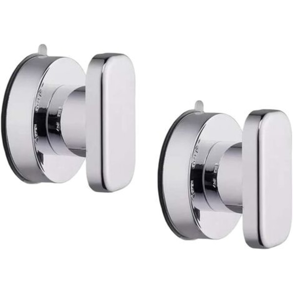 2-pack sugkoppshandtag dörrfönsterhandtag glasdörr sugkoppshandtag kylskåpslåda badrumsväggskåp låda glas sugkopp dörr