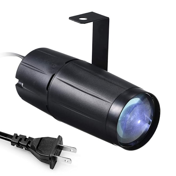 Diskokugle Pin Spot Light LED Scenebelysning Beam Spotlight Lamper til Spejlkugle Klubfest Bar DJ Events