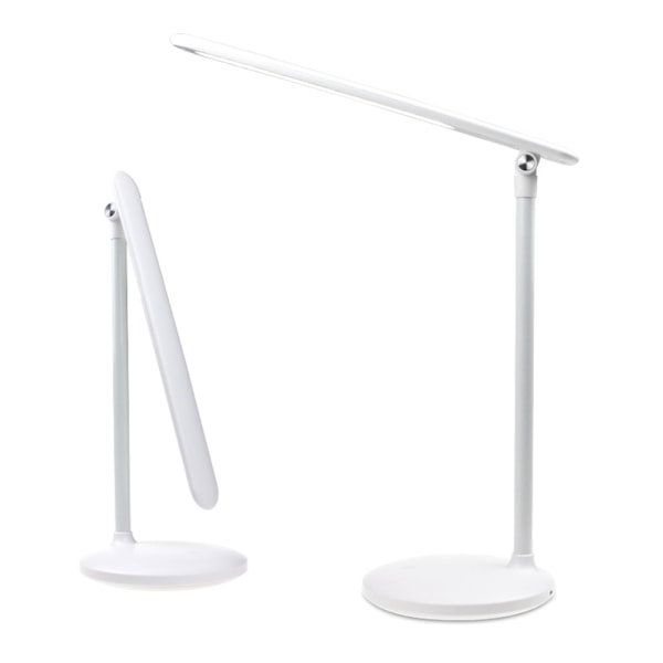 Øjenbeskyttende bordlampe, LED skrivebordslampe, 3 farvetilstande & 3 lysstyrkeniveauer, dæmpbar skrivebordslampe til læsning, studier, arbejde, kollegier, hjem, kontor
