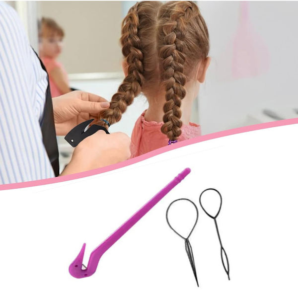Klare Hårelastikker, 1000 stk. Mini Hårbånd for jenter, Hårelastikker, Myke Hårelastikker Strikker for Barnehår, Fletter, Bryllup