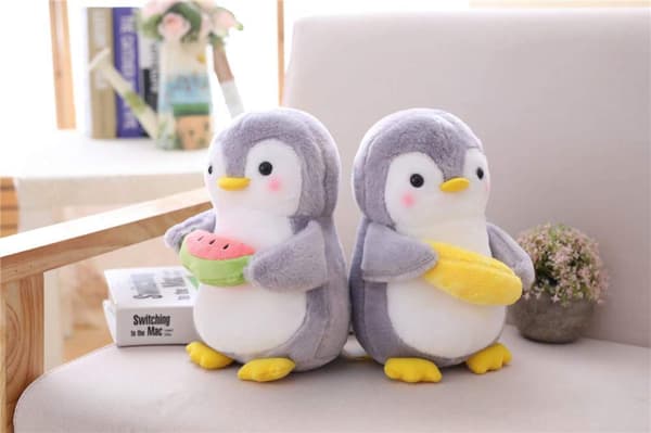 Pingviini pehmolelu, pingviini halilelu eläintyyny (25 cm)