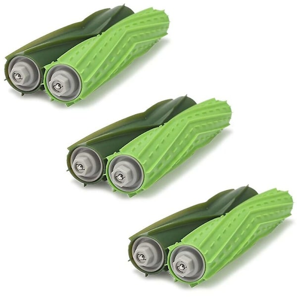 3 stk. børstetilbehør til iRobot Roomba i7 i7 Plus i3 i3+ i4 i4+ i6 i6+ i8 i8+ j7 j7+ E5 E6 E7 støvsuger, reservedelsbørstekassette til