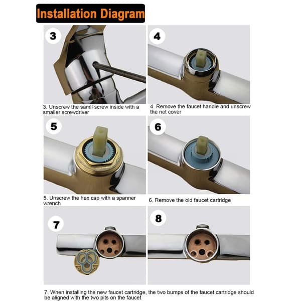 Keramisk kranpatron för blandarventilersättning 35MM