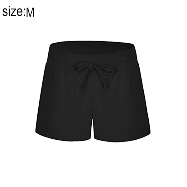 Boardshorts til kvinder - Tankini Badetøj - Badebukser - Badetøj - Bund - Boardshorts - Strandbukser - Sort