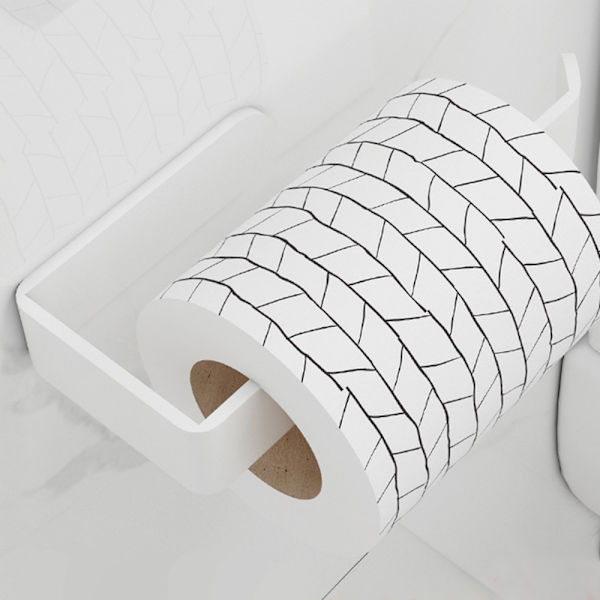 Teline seinälle keittiöpaperipyyhkeelle alumiinista mattapintainen kylpyhuoneen pyyheteline yksinkertainen hylly kylpyhuoneen pyyheteline monitoiminen WC-säilytysteline rätille