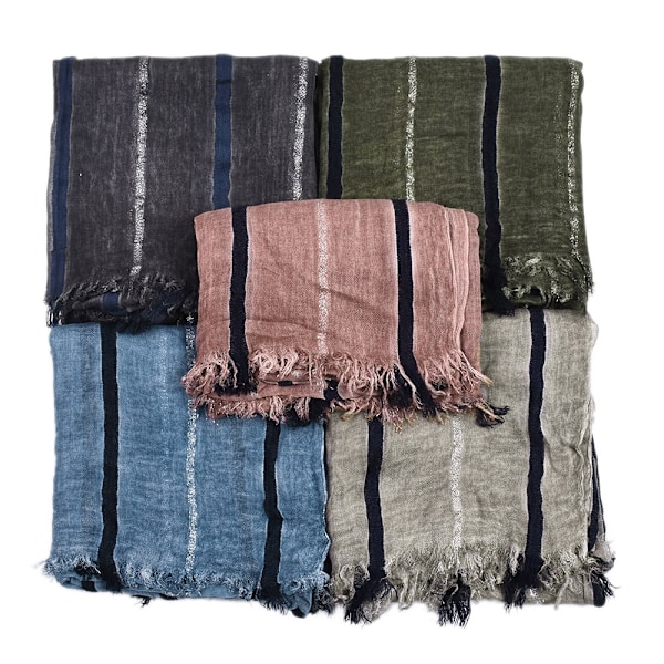 Höst Vinter Herr Bomullsscarf, Herr Halsduk Basic Scarf