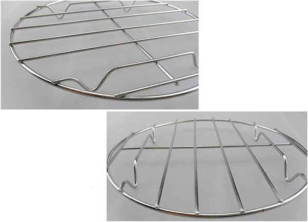 Rund Grillrist i Rustfritt Stål 22 Cm