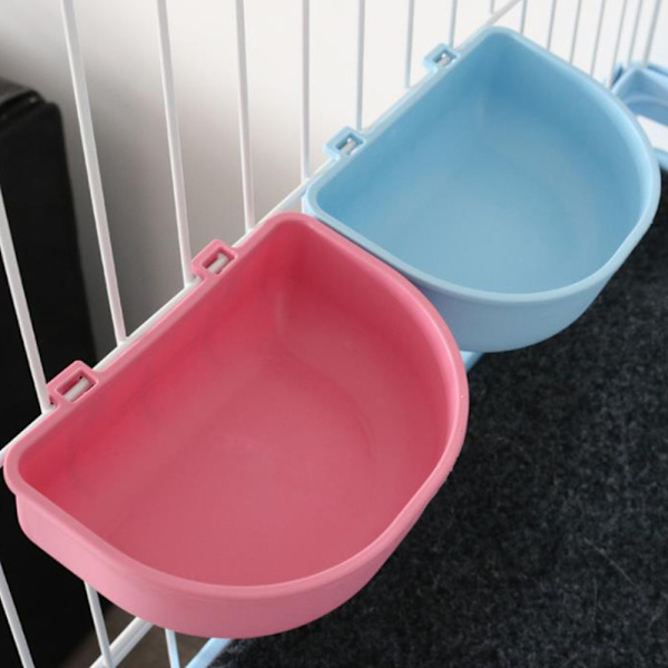3 st husdjur plast hängande skål husdjur dricksvatten utfodring hängande skål