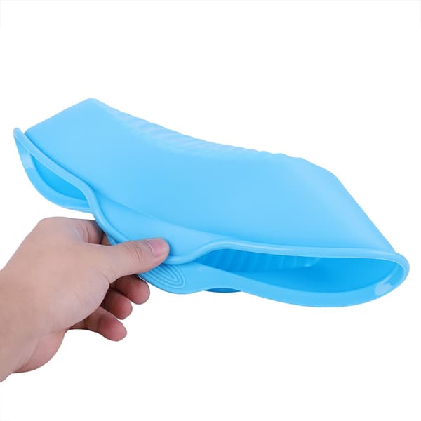 Silikonkakeform Rund Form Bakeform for baking av kake, pizza, brød og mer (Blå)