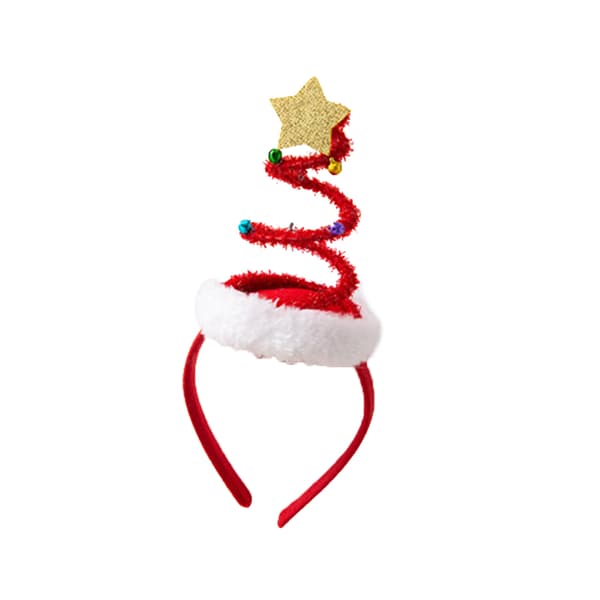 Julehatt Hårbøyle Alv Vår Hårtilbehør Julehatt Hodeplagg Hårbånd Hodebånd Hodeplagg for Barn Voksne Alvekostyme Tilbehør