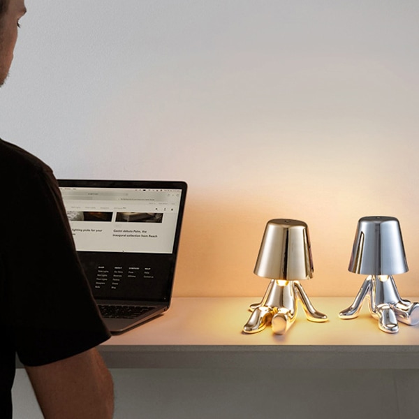 Styling Options Thinker Lamp Collection Skrivebordsnattlampe Gull C