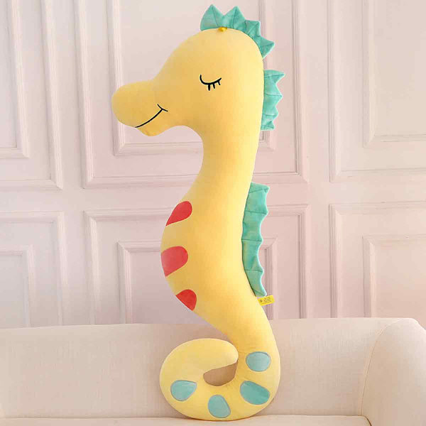 50 cm Søheste Plyslegetøj Fødselsdagsgave Feriegave til Drenge og Piger Hjem