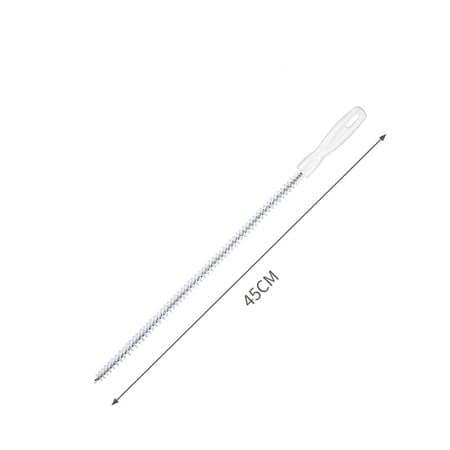 Vaskavløpsbørste, Plast, 45 cm, Grå