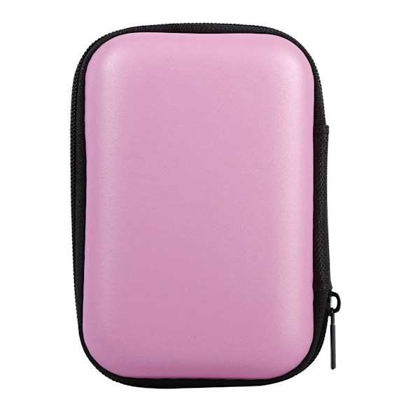 1 stk Mini Oppbevaringsveske Gadget Organizer Bærbar Veske For Øretelefon U Disk Datakabel Hot (Rosa) 11*7.5*4cm