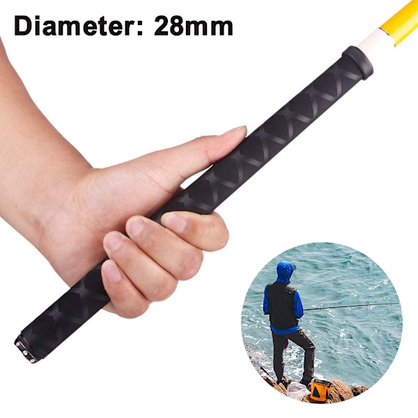 Fiske Spöhylsa Flätad Mesh Spöskydd Fiske Spöstrumpa Fiske Spööverdrag，Fiske Spöhylsor Spöstrumpor Spöhylsor Spinnande Skydd