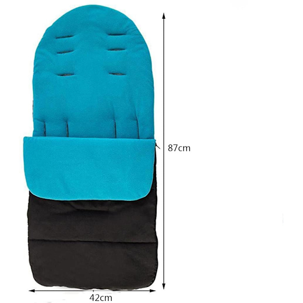 Universell babyfotmuff, vindtät varm barnvagnspromenad tjock bomullsplatta, mysig tåförklädesfoder barnvagn