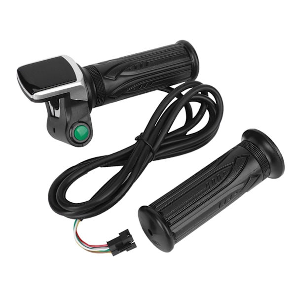 LCD Elektrisk Mengdevisning med Bryter EBike Hastighetskontroll Gasshåndtak 6 Ledere (36V)