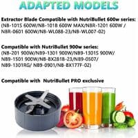 Nutribullet 600w/900w/pro blender reservedele