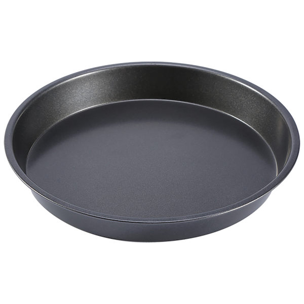 9 tum kolståls non-stick rund pizzapan mikrovågsugn bakformar formar pajform bakning