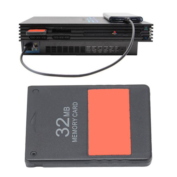 PS2 32MB Pelimuistikortti Nopea FMCB V1.966 Muistikortti Tuki PS1- ja PS2-peleille