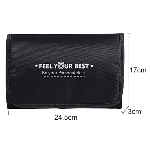 Kosmetisk väska Toalettväska Makeup Reseväska Organizer för accessoarer Resväska