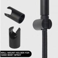 Toiletspray Bidet Spray 150 cm, Sort