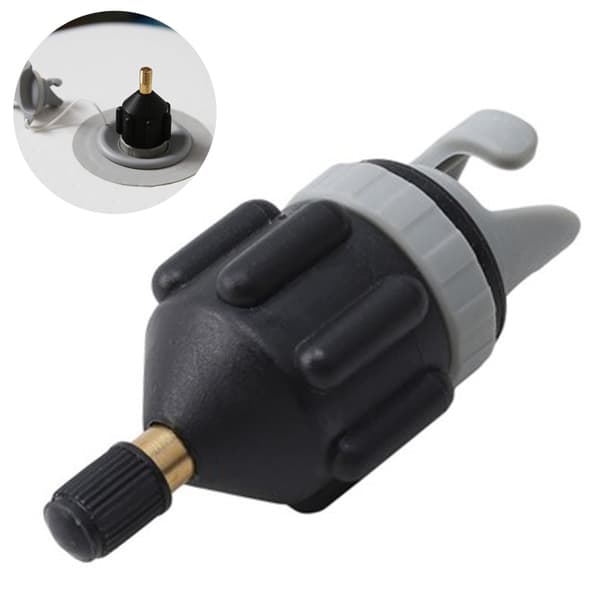 Uppblåsbar båt SUP pumpadapter luftpumpomvandlare, standard konventionell pumpadapter luftventil adapterfäste för uppblåsbar båt/Stand Up