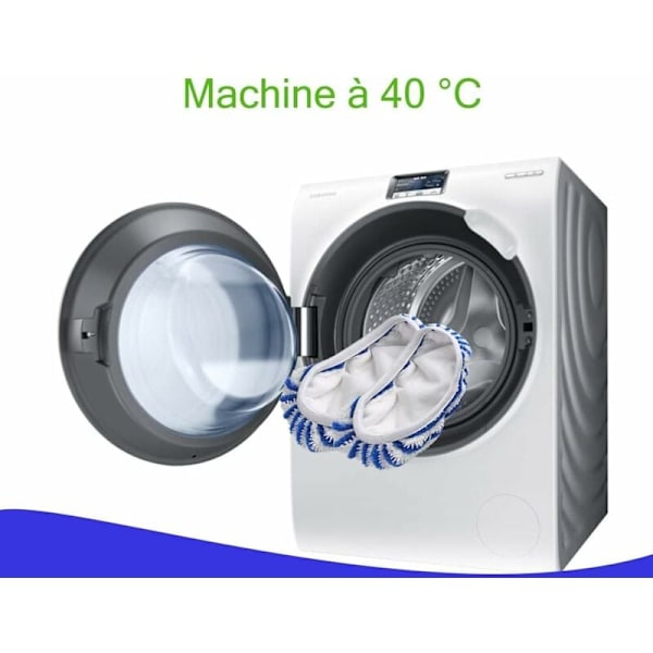 4 st Clean & Steam Steam Cloths ZR005801 ZR005804 ZR850002 Mikrofiberduk W