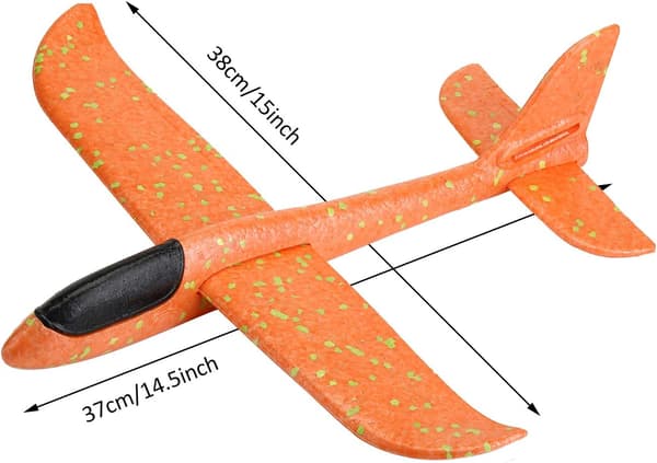 Skumglidflygplan, Barn Glidflygplan, Manuell Kastflygplan, Flygande Utomhussporter för Barn (4-pack)