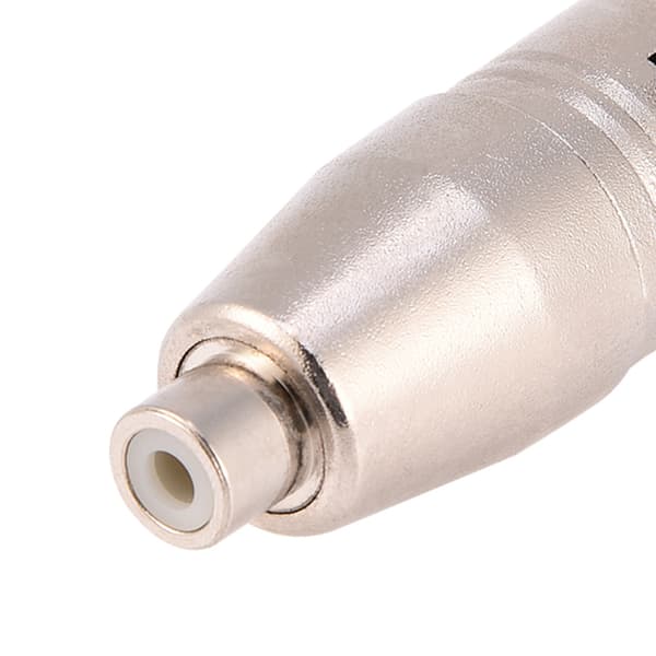 2 stk. 3-bens XLR hunstik til RCA hun lydmikrofonstikadapter