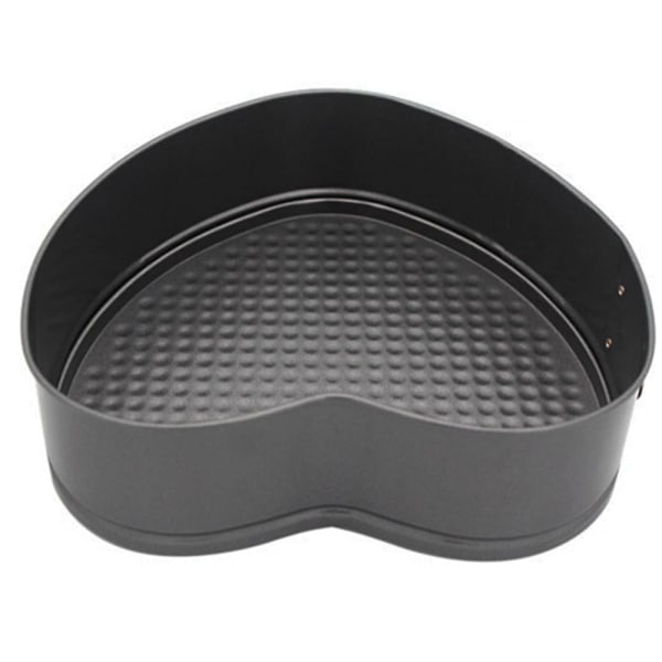 Mini hjertebageform Hjerte springform lille, non-stick belægning, lækagesikker, bageform til en halv portion