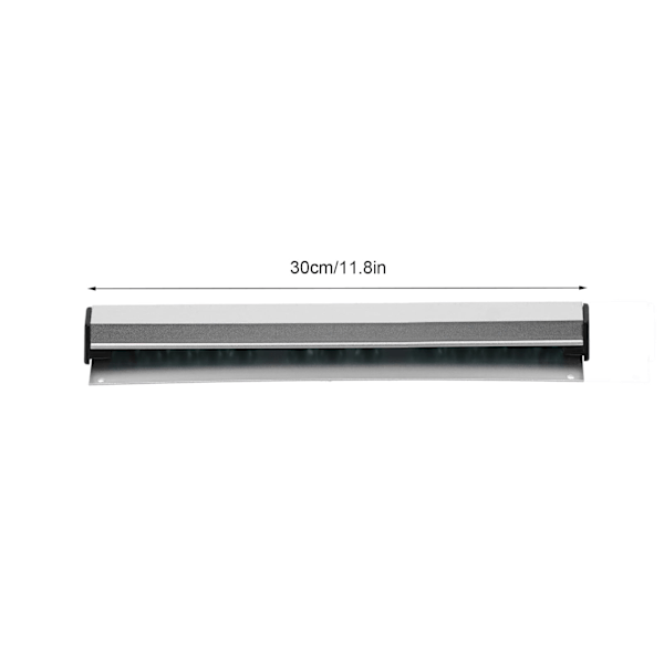 Vægmonteret billetstativ aluminiumslegering menu kvitteringsholder til køkken restaurant (30 cm)