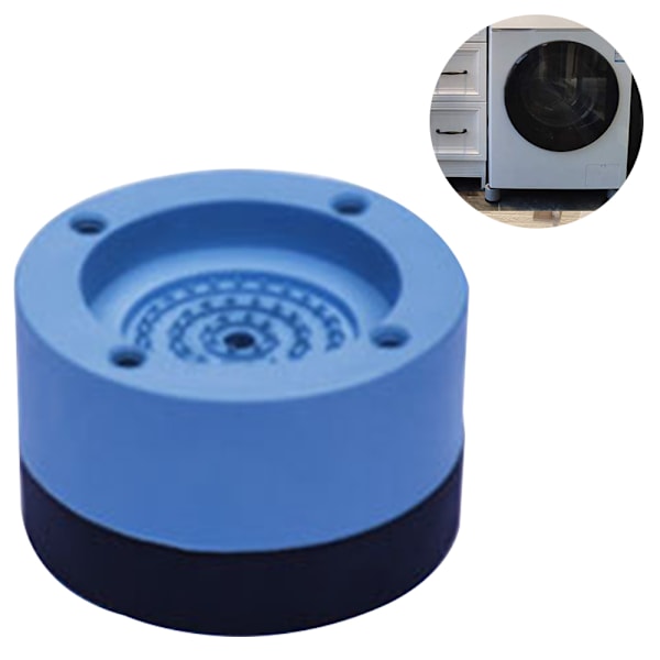4-pack vibrationsdämpare, universell vibrationsdämpare, tvättmaskin, antivibrationsmatta, för tvättmaskiner, torktumlare, möbler, kylskåp