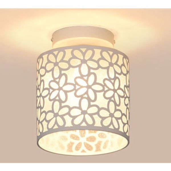 Vintage taklampa retro industriell taklampa E27 lamphållare metall lampskärm semi flush mount ljuskrona belysningsarmatur taklampor för