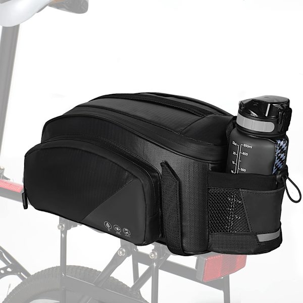 Cykeltasker til bagagebærere, 11L bagagebæretaske, vandtæt og reflekterende cykeltaske, bagagebærer, multifunktionel 3-i-1 bagagebærer