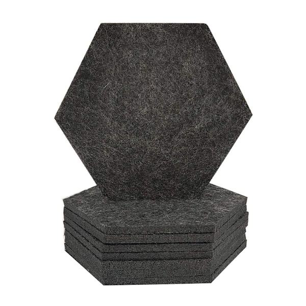 Dryckesunderlägg Set med 8 absorberande filtunderlägg med premiumpaket, perfekt present till inflyttning Present skyddar möbler - Hexagon