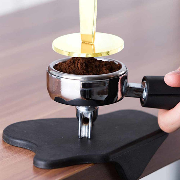 Två-i-ett rostfritt stål kaffeskopa Dubbelfunktion kaffesked Multifunktionsskedhållare Kaffeverktyg för mätning