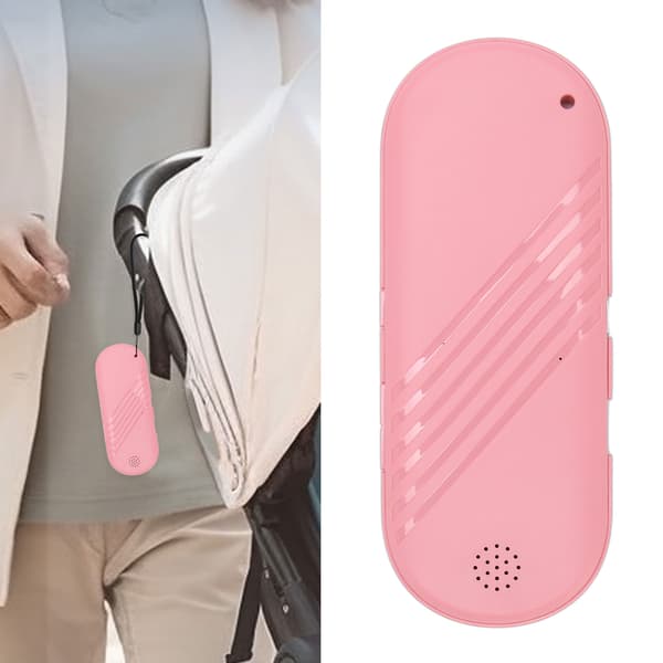 Under Pillow Speaker Multifunksjonell Stereo Deep Bass Mini Bluetooth Conduction Speaker for Sleeping Pink