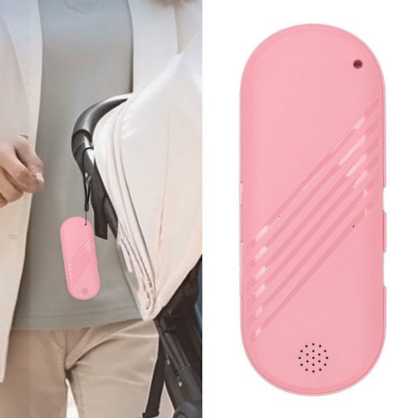 Under Pillow Speaker Multifunktion Stereo Deep Bass Mini Bluetooth Conduction Speaker til Sovetid Pink